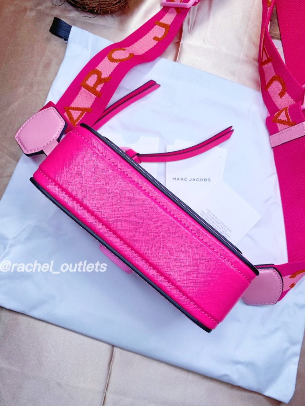 Marc Jacobs The Mixed Media Snapshot Crossbody Bag - Picture 6 of 9